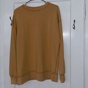 Gold Comfy Crewneck